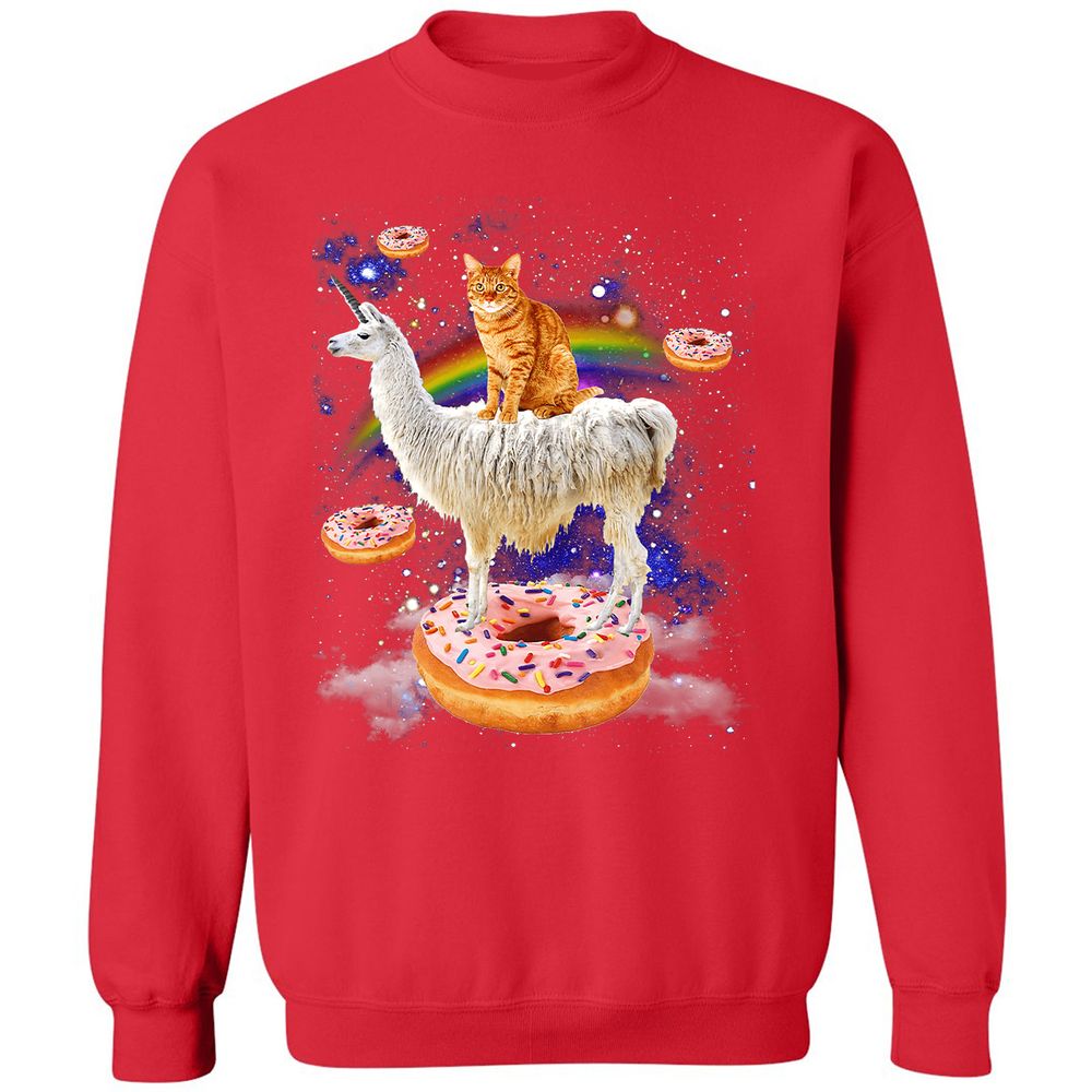 Classic Unisex Sweatshirt - 3NYTPBCY - Red - 5