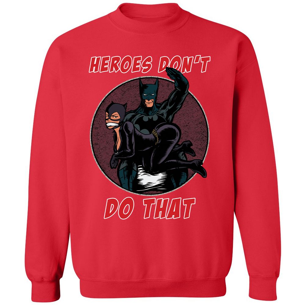 Classic Unisex Sweatshirt - 765HBVEZ - Red - 5