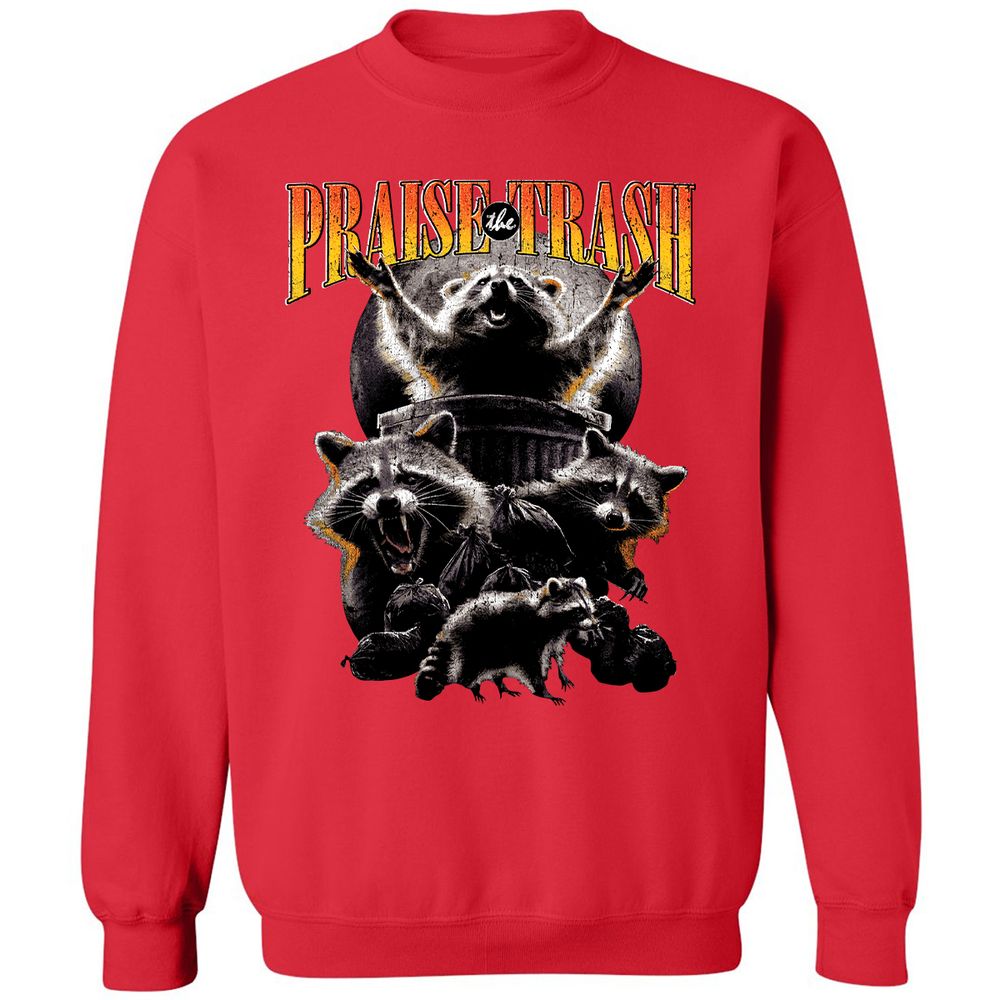 Classic Unisex Sweatshirt - 6WEE4S98 - Red - 5