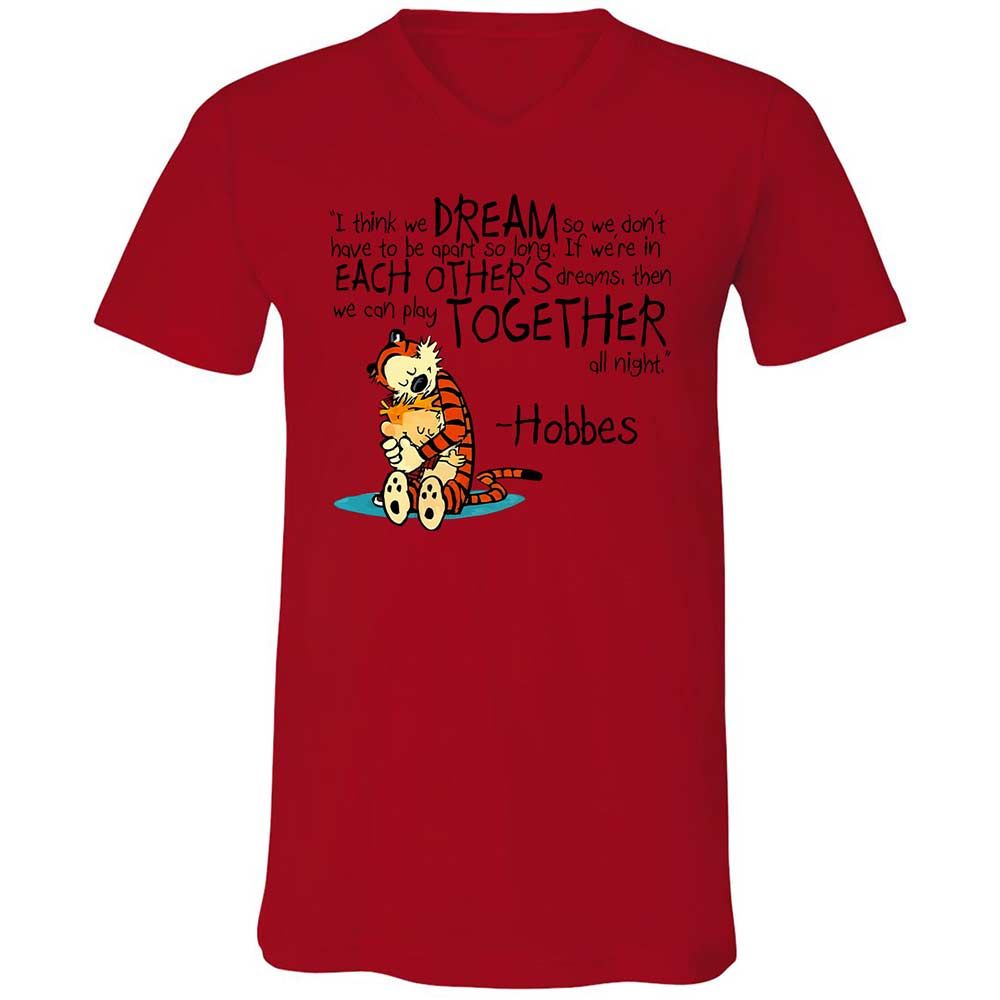 Calvin Hobbes Dreams - Red - 5