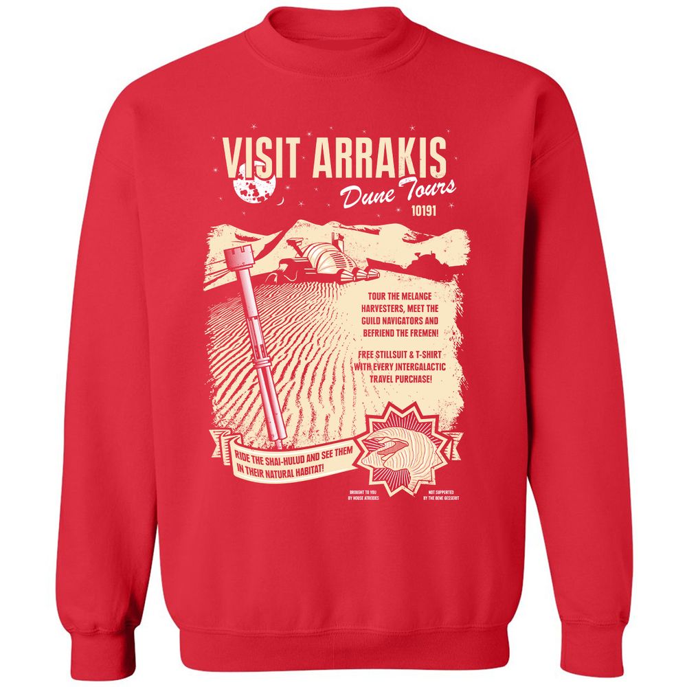 Classic Unisex Sweatshirt - QQYWV926 - Red - 5