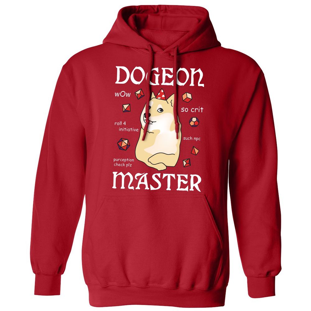 Classic Unisex Hoodie - 3XJ9NNBM - Red - 5