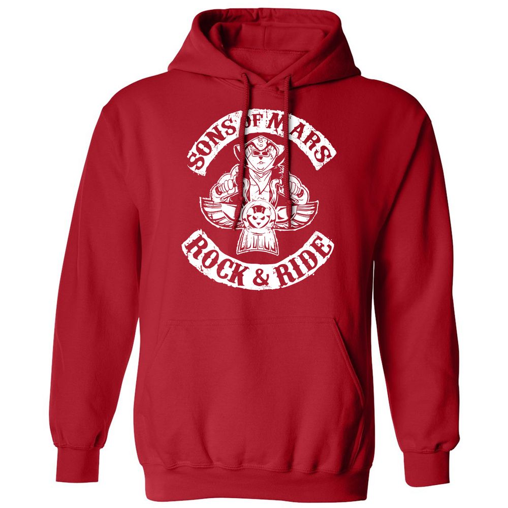 Classic Unisex Hoodie - JJ2VXLS9 - Red - 5