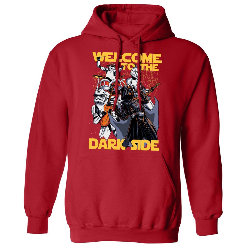 Classic Unisex Hoodie - 9U4HM14X - Red - 5