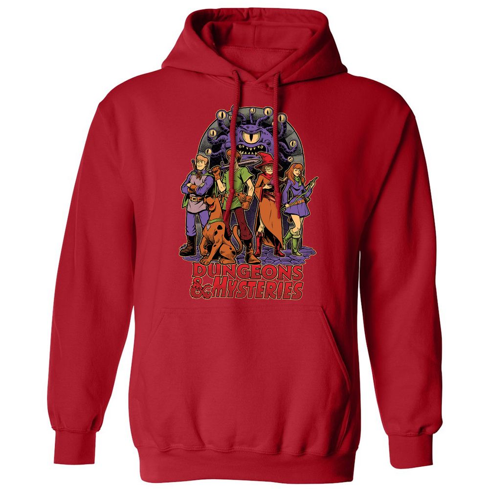 Classic Unisex Hoodie - ZSDKGQND - Red - 5
