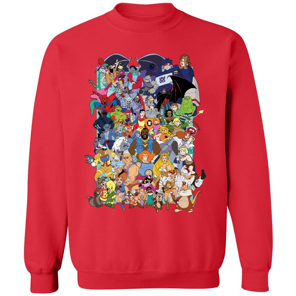 Classic Unisex Sweatshirt - 9WV3GKH4 - Red - 5