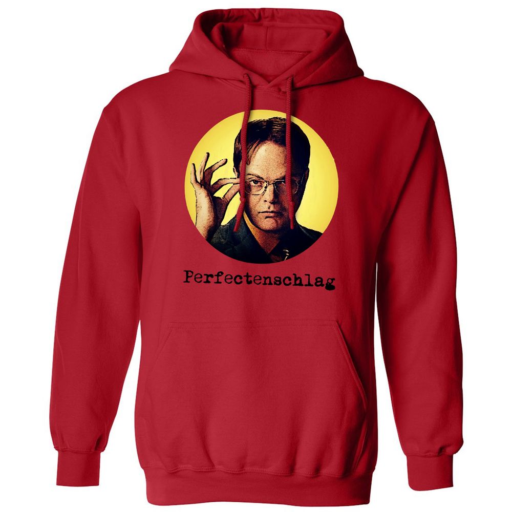 Classic Unisex Hoodie - 7XZTNG4V - Red - 5