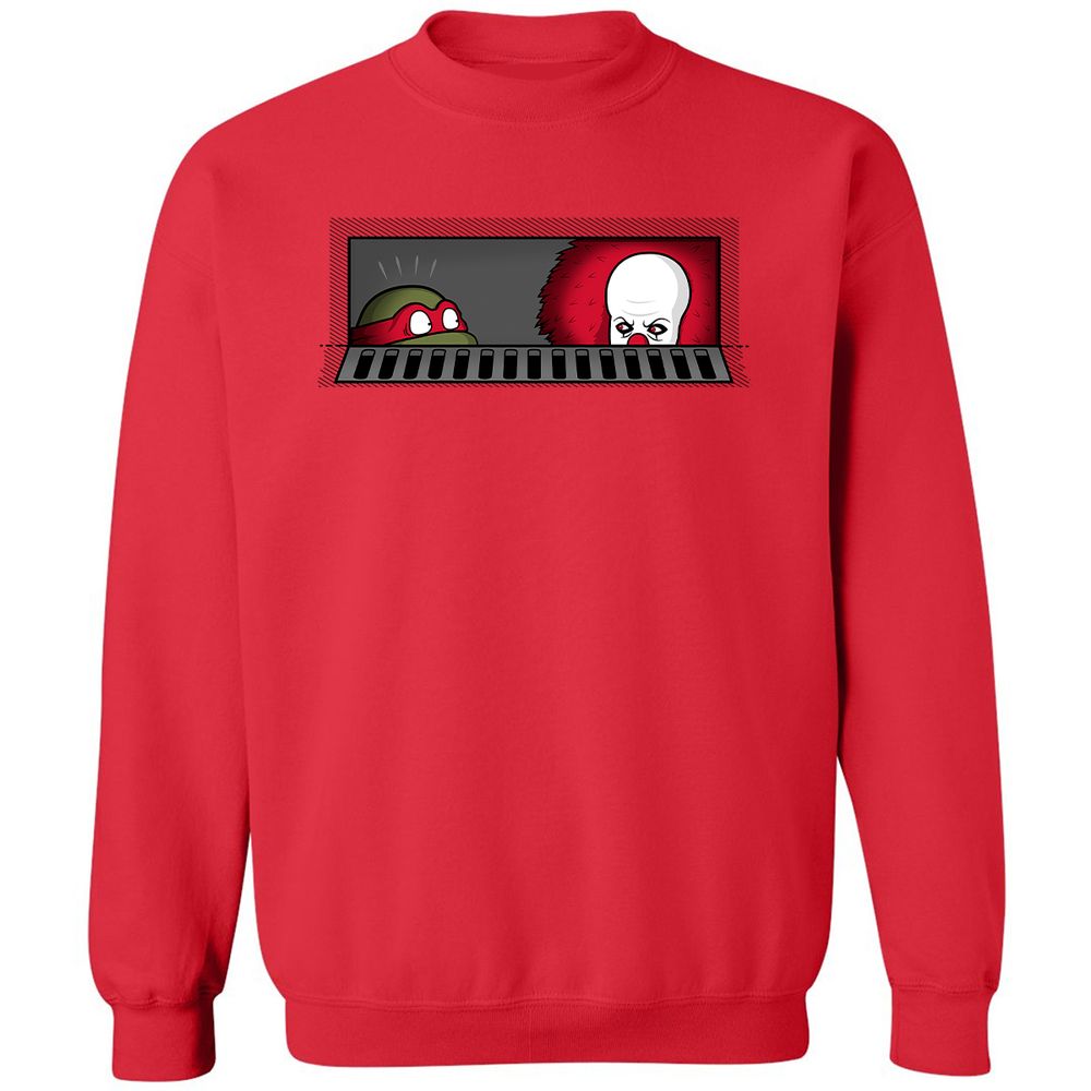 Classic Unisex Sweatshirt - NJMEDXFB - Red - 5