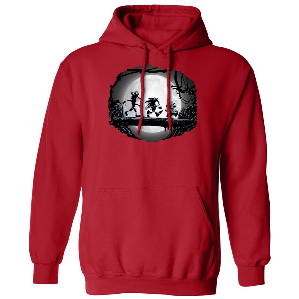 Classic Unisex Hoodie - R4KJR78K - Red - 5