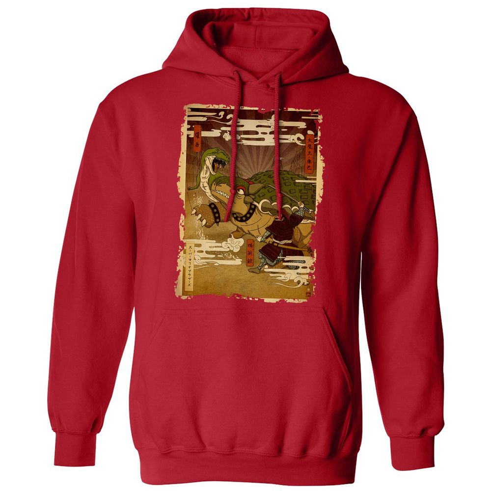 Classic Unisex Hoodie - RRPS9DJN - Red - 5