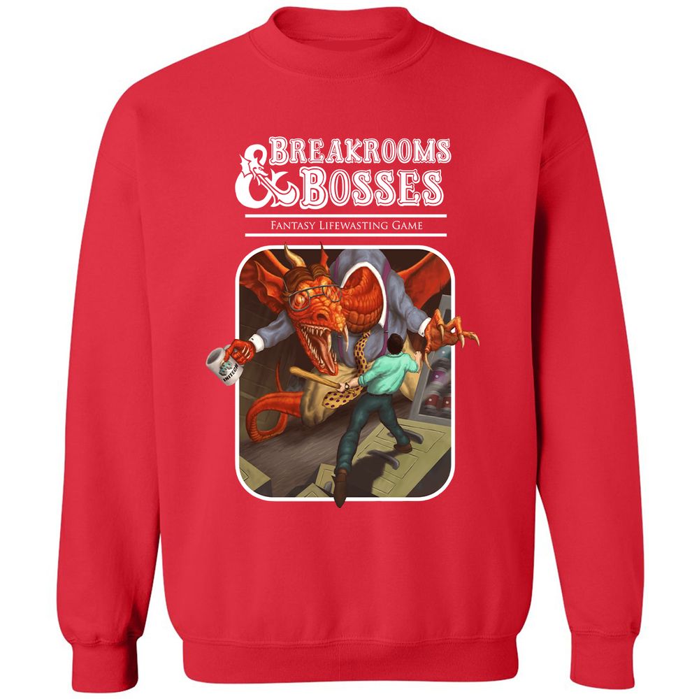 Classic Unisex Sweatshirt - FB9UWR8R - Red - 5