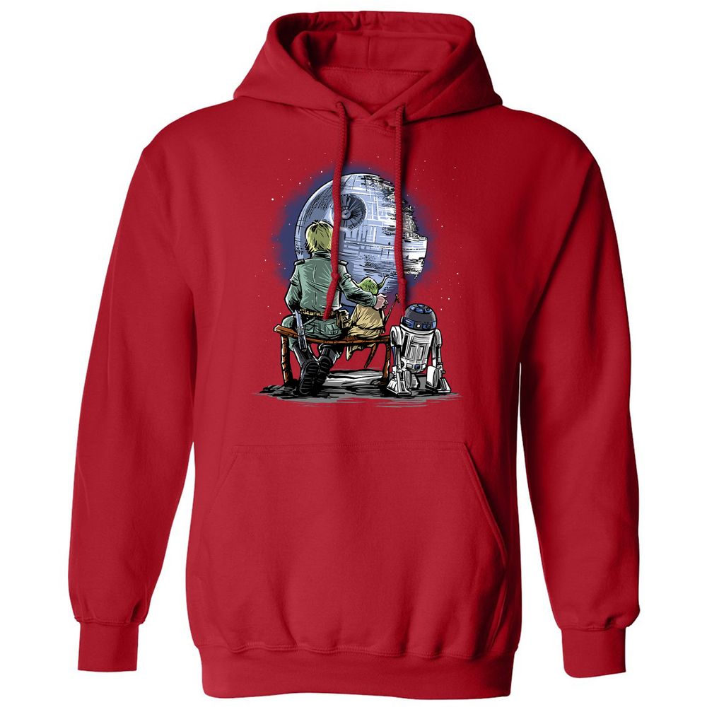 Classic Unisex Hoodie - AFLCL7MJ - Red - 5