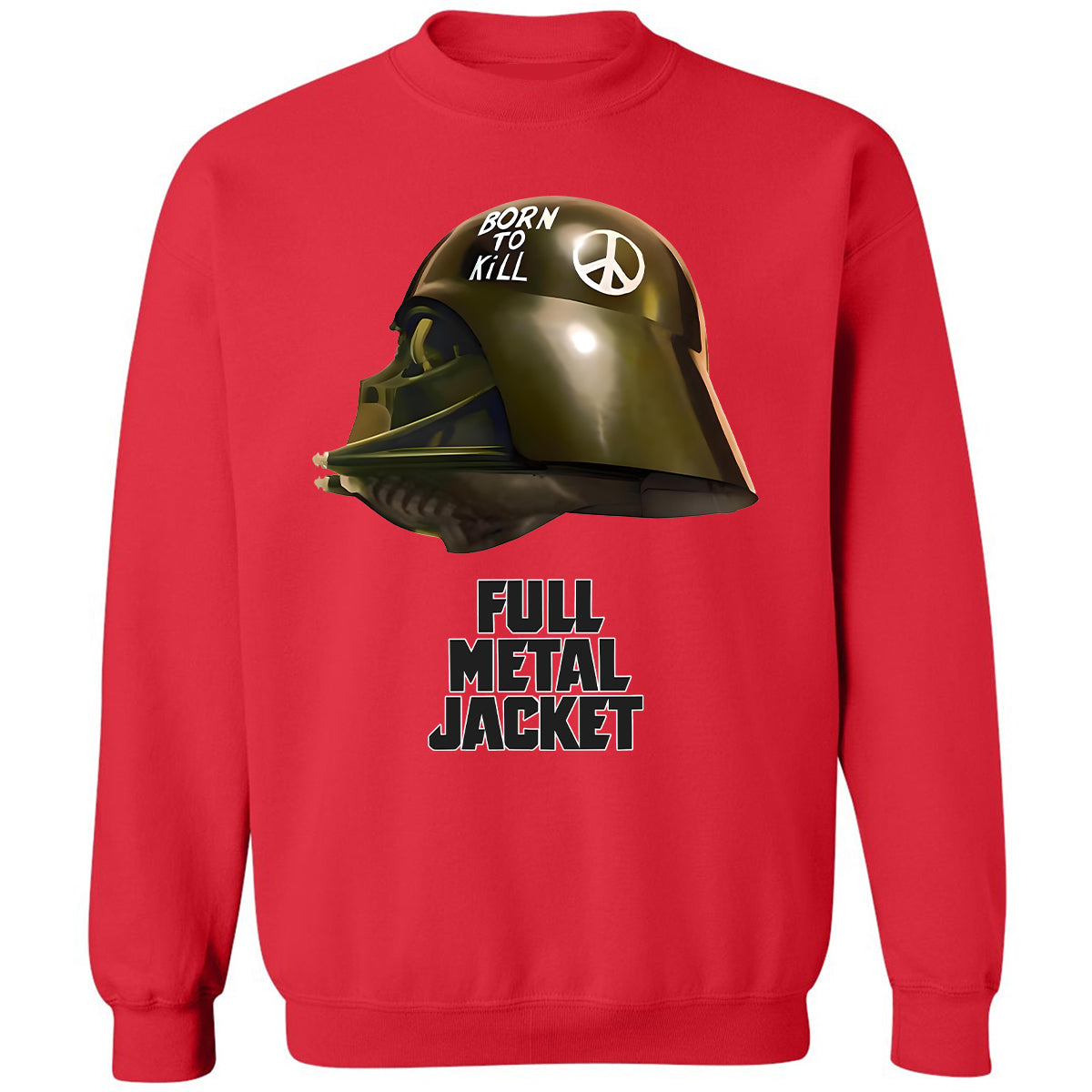 Classic Unisex Sweatshirt - W1TDEKFE - Red - 5