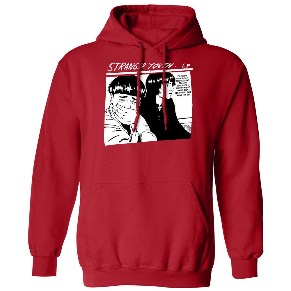 Classic Unisex Hoodie - E4X9VEAW - Red - 5