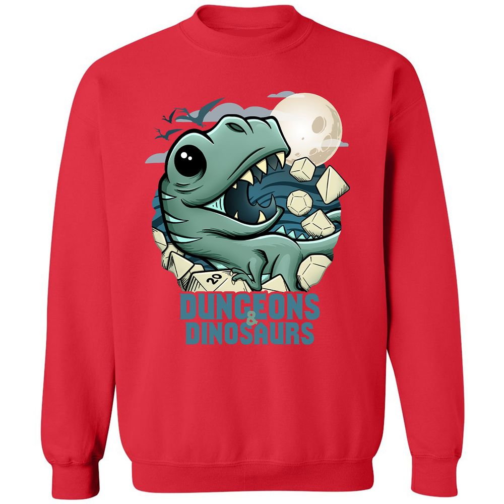 Classic Unisex Sweatshirt - F5J8EB2S - Red - 5