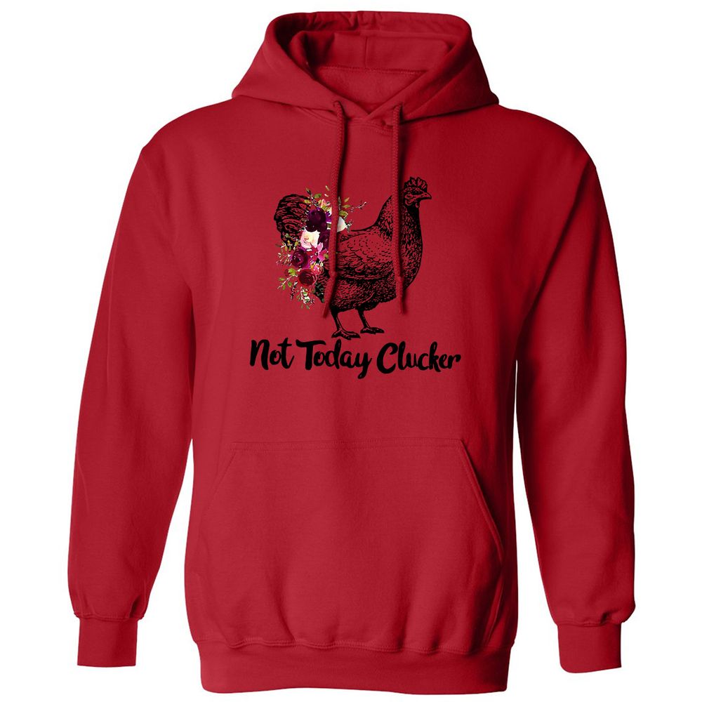 Classic Unisex Hoodie - HMCTK17U - Red - 5