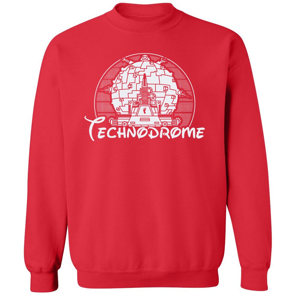 Classic Unisex Sweatshirt - 1KBGHHC7 - Red - 5