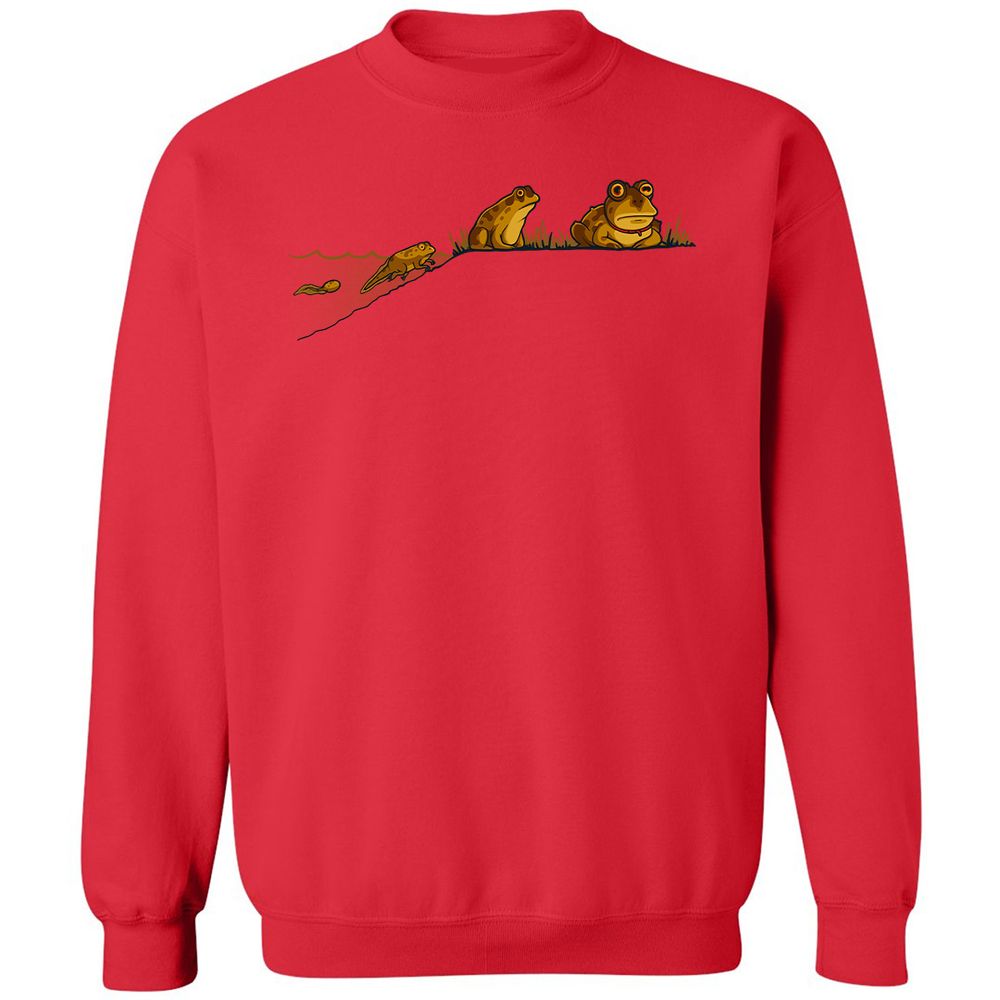 Classic Unisex Sweatshirt - GJ64NM5Y - Red - 5