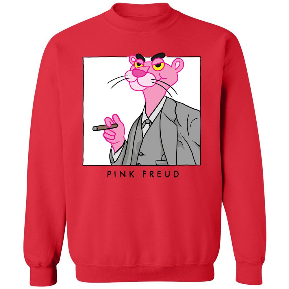 Classic Unisex Sweatshirt - ZH7PGJMA - Red - 5