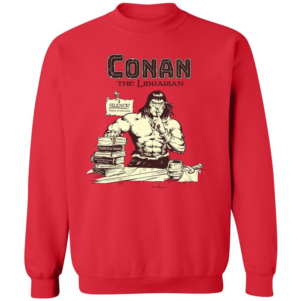 Classic Unisex Sweatshirt - 3FUSDD38 - Red - 5