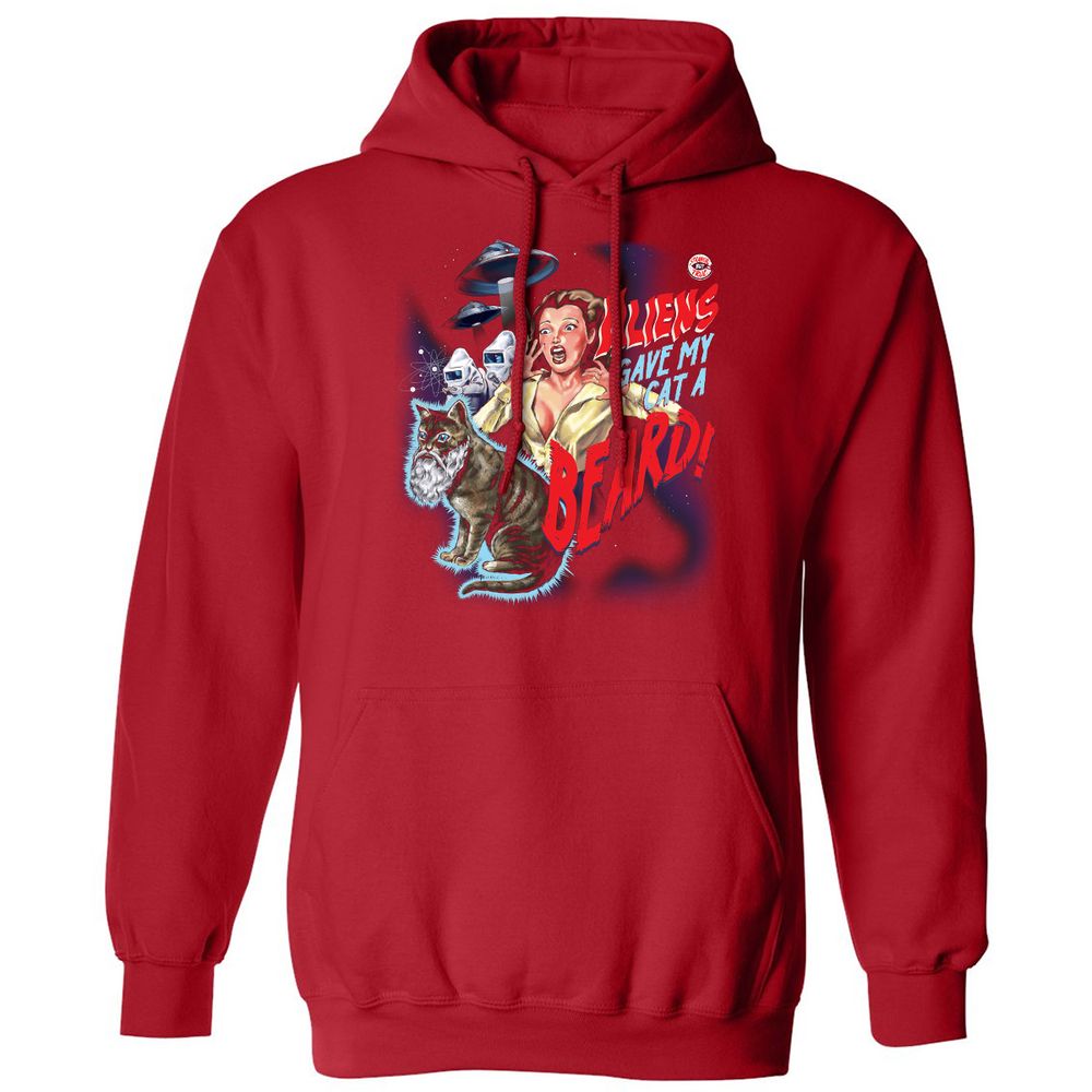 Classic Unisex Hoodie - C25SPXU1 - Red - 5