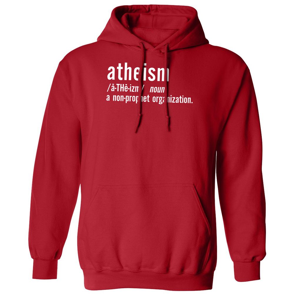 Classic Unisex Hoodie - Q6BLV1ED - Red - 5