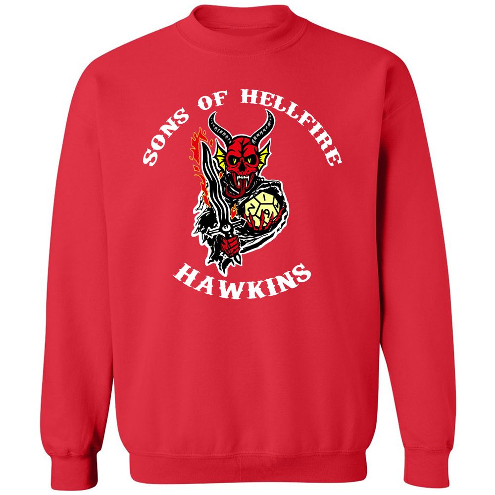 Classic Unisex Sweatshirt - FFJR28CX - Red - 5