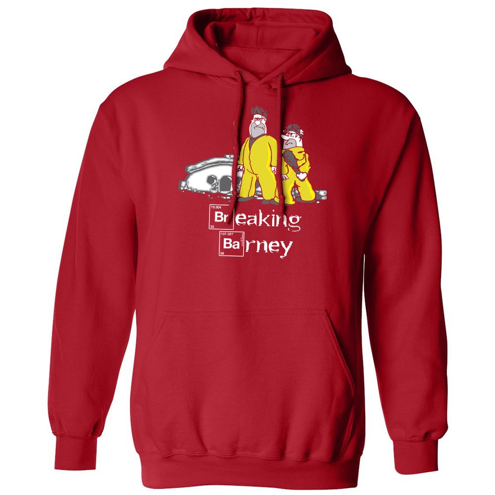 Classic Unisex Hoodie - DTXRX76R - Red - 5