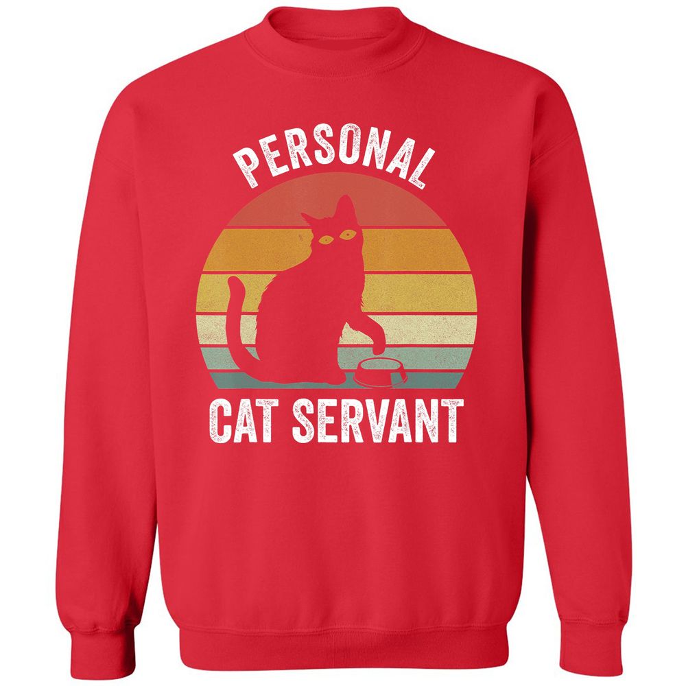 Classic Unisex Sweatshirt - LB9JGY3R - Red - 5