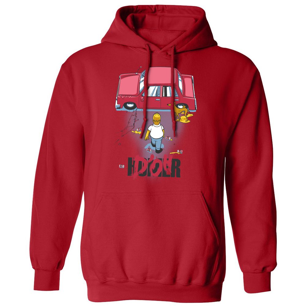 Classic Unisex Hoodie - JD4UMP2K - Red - 5