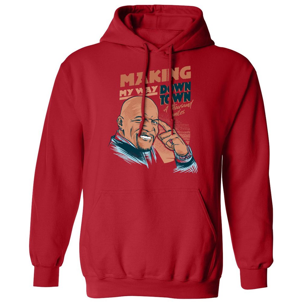 Classic Unisex Hoodie - NA86HZVL - Red - 5