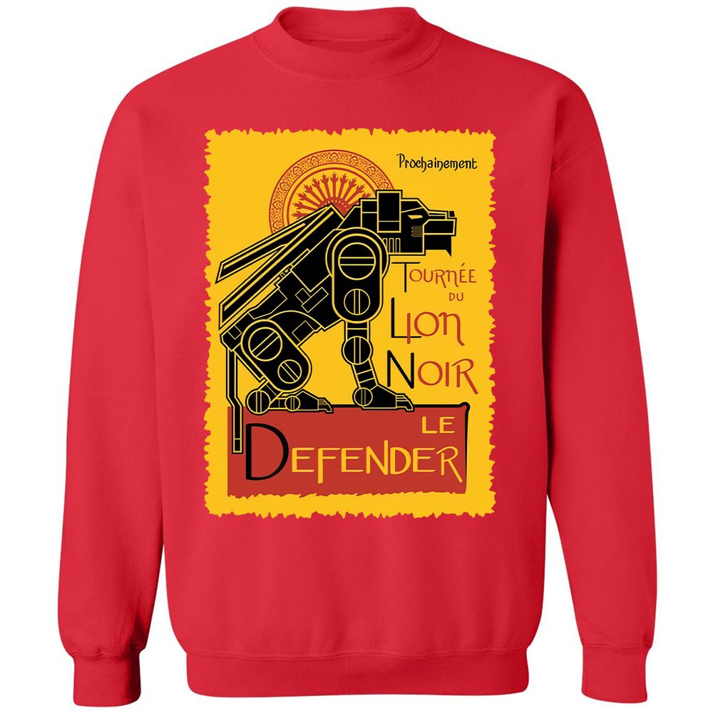 Classic Unisex Sweatshirt - 551JUR6F - Red - 5