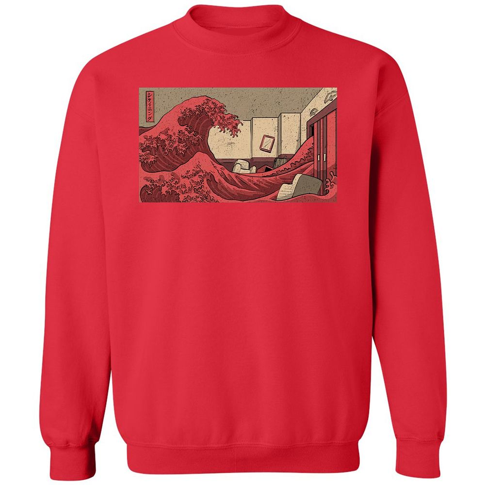 Classic Unisex Sweatshirt - SWJJUK8R - Red - 5