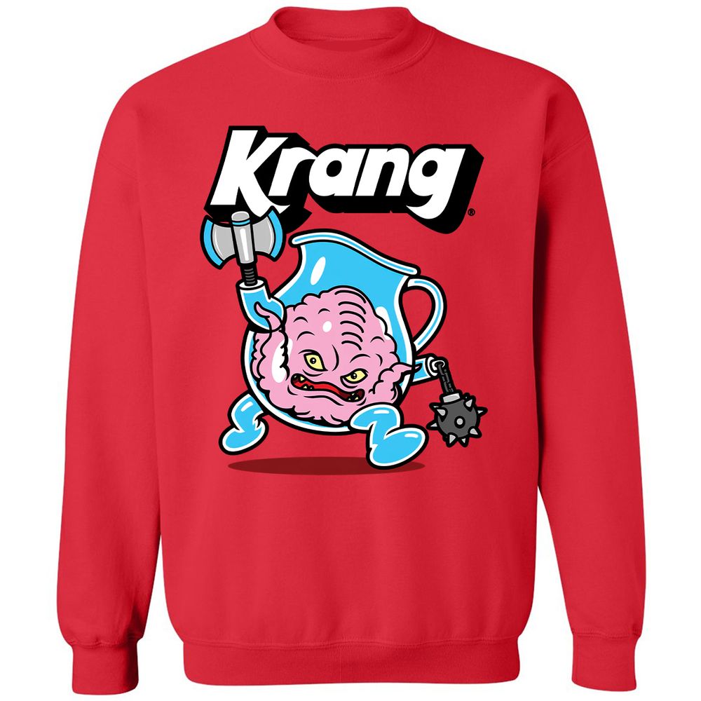 Classic Unisex Sweatshirt - LPVG6UZY - Red - 5