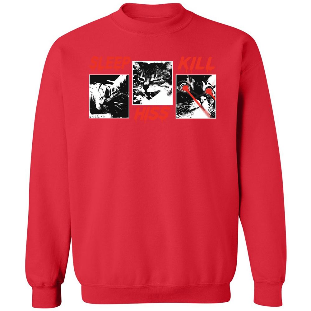 Classic Unisex Sweatshirt - KJ5JCARA - Red - 5