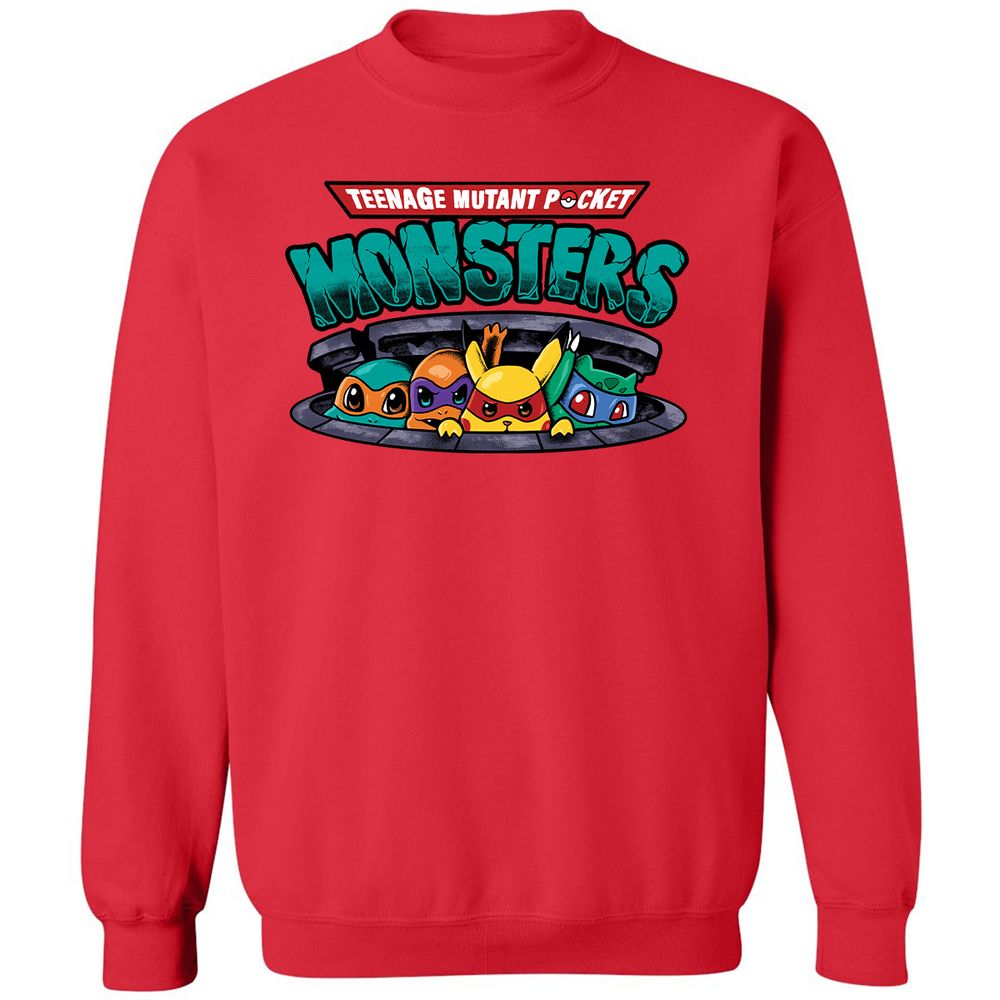 Classic Unisex Sweatshirt - TUBY4B8D - Red - 5
