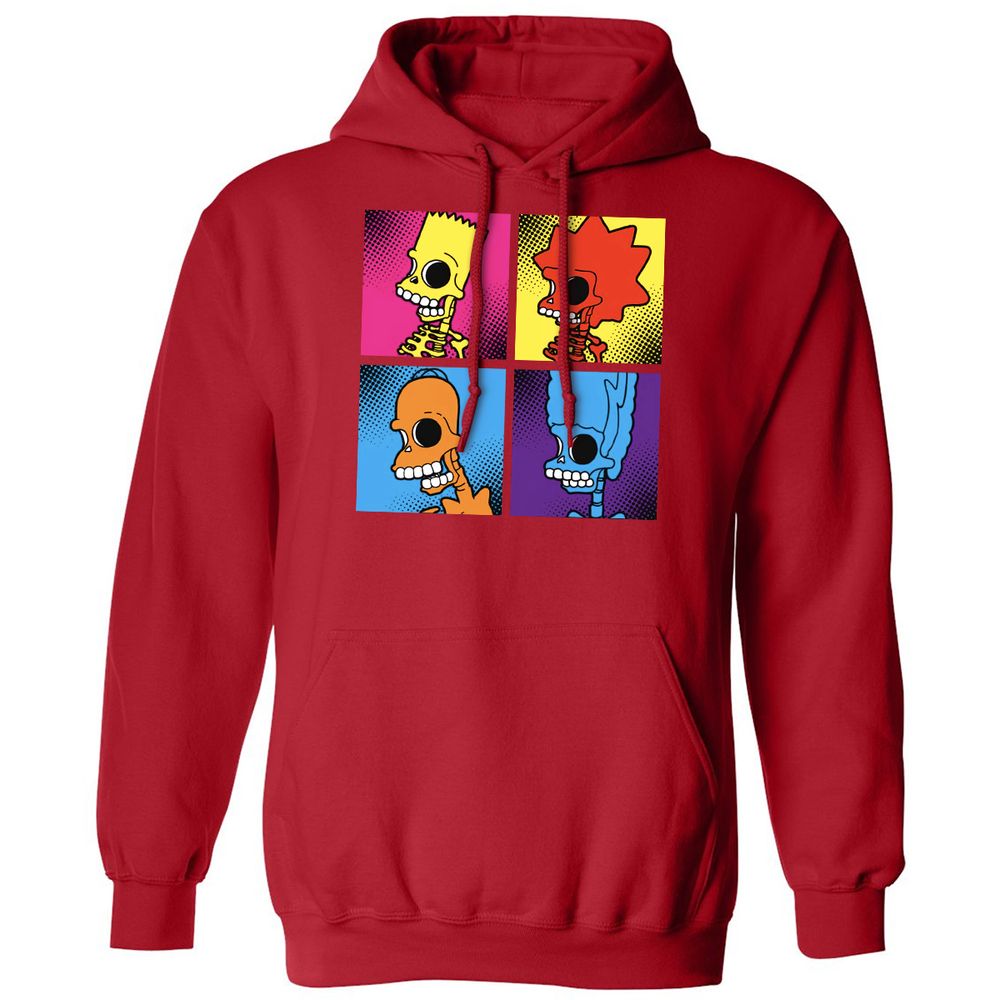 Classic Unisex Hoodie - BQ2QS61J - Red - 5