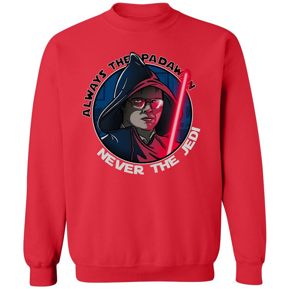 Classic Unisex Sweatshirt - HDJ8ZU3K - Red - 5