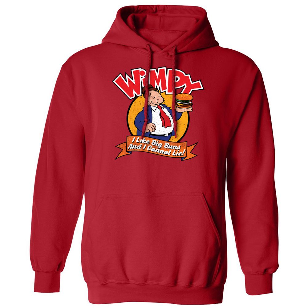 Classic Unisex Hoodie - FF421CNM - Red - 5