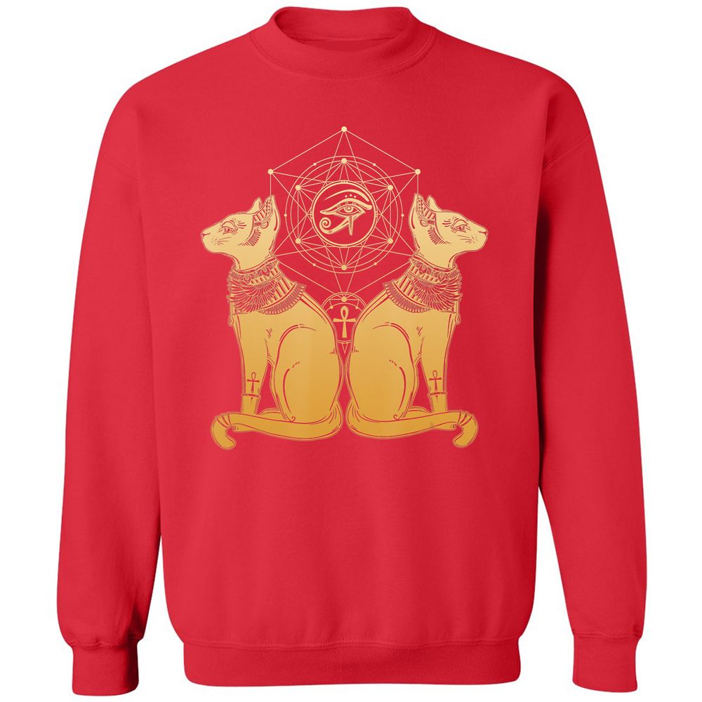 Classic Unisex Sweatshirt - REESR6GT - Red - 5