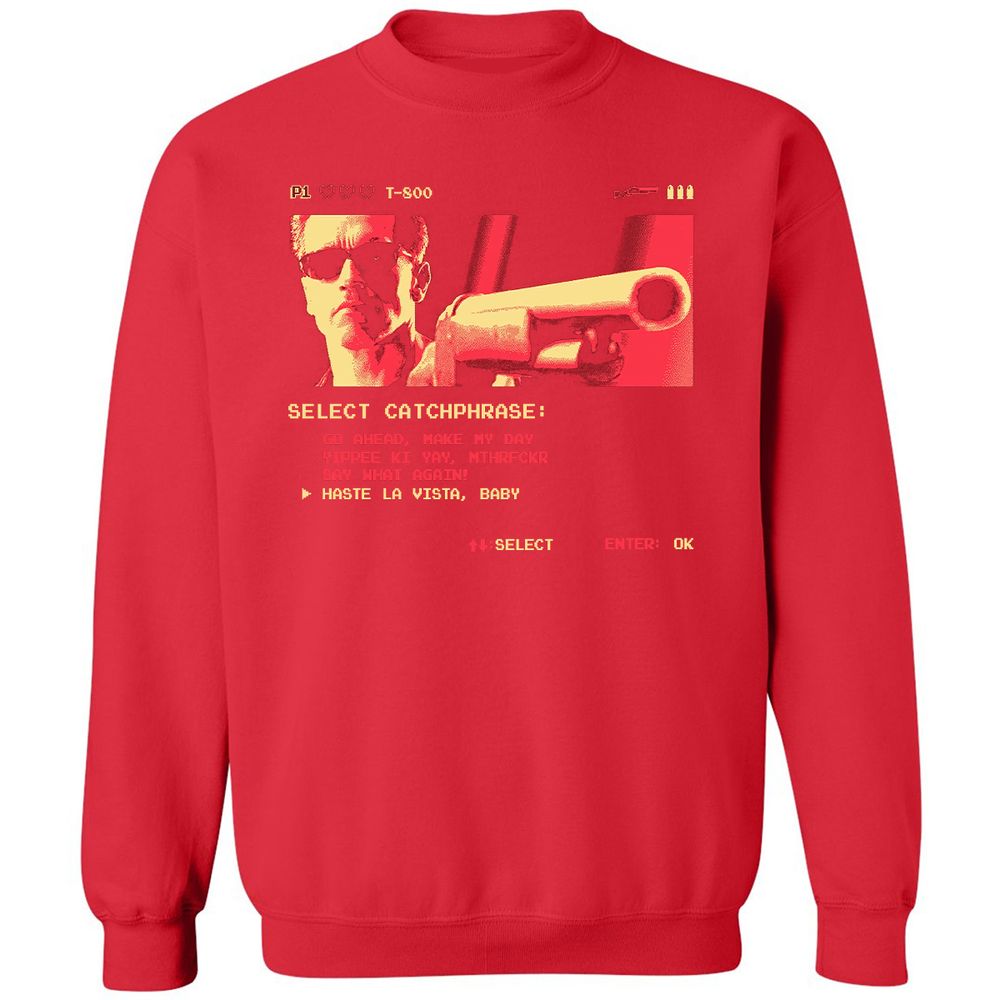 Classic Unisex Sweatshirt - GQDBRJ12 - Red - 5