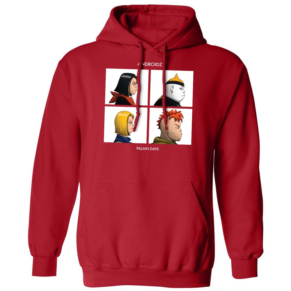 Classic Unisex Hoodie - WTTWE17F - Red - 5