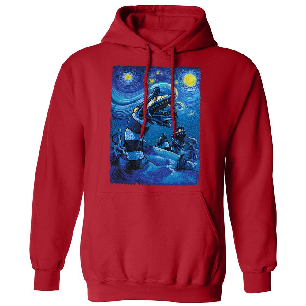 Classic Unisex Hoodie - QKM5KY4D - Red - 5
