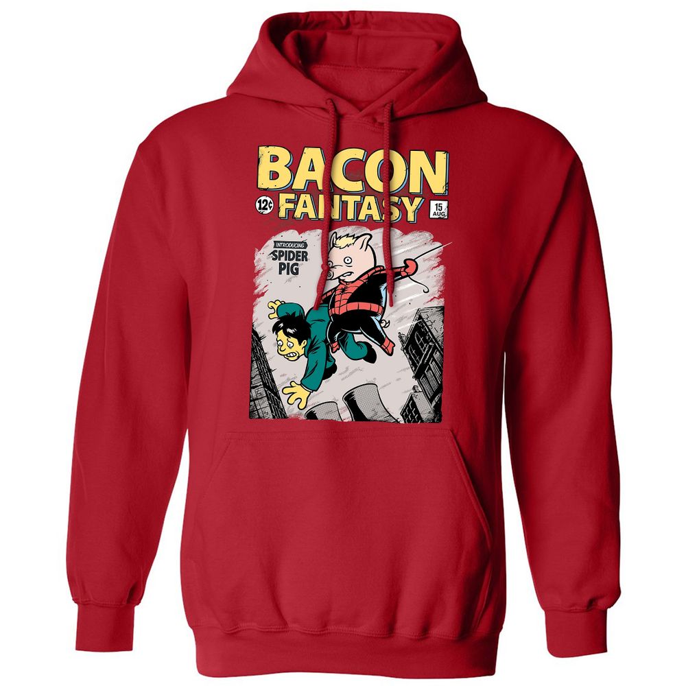Classic Unisex Hoodie - NTSJF5RT - Red - 5