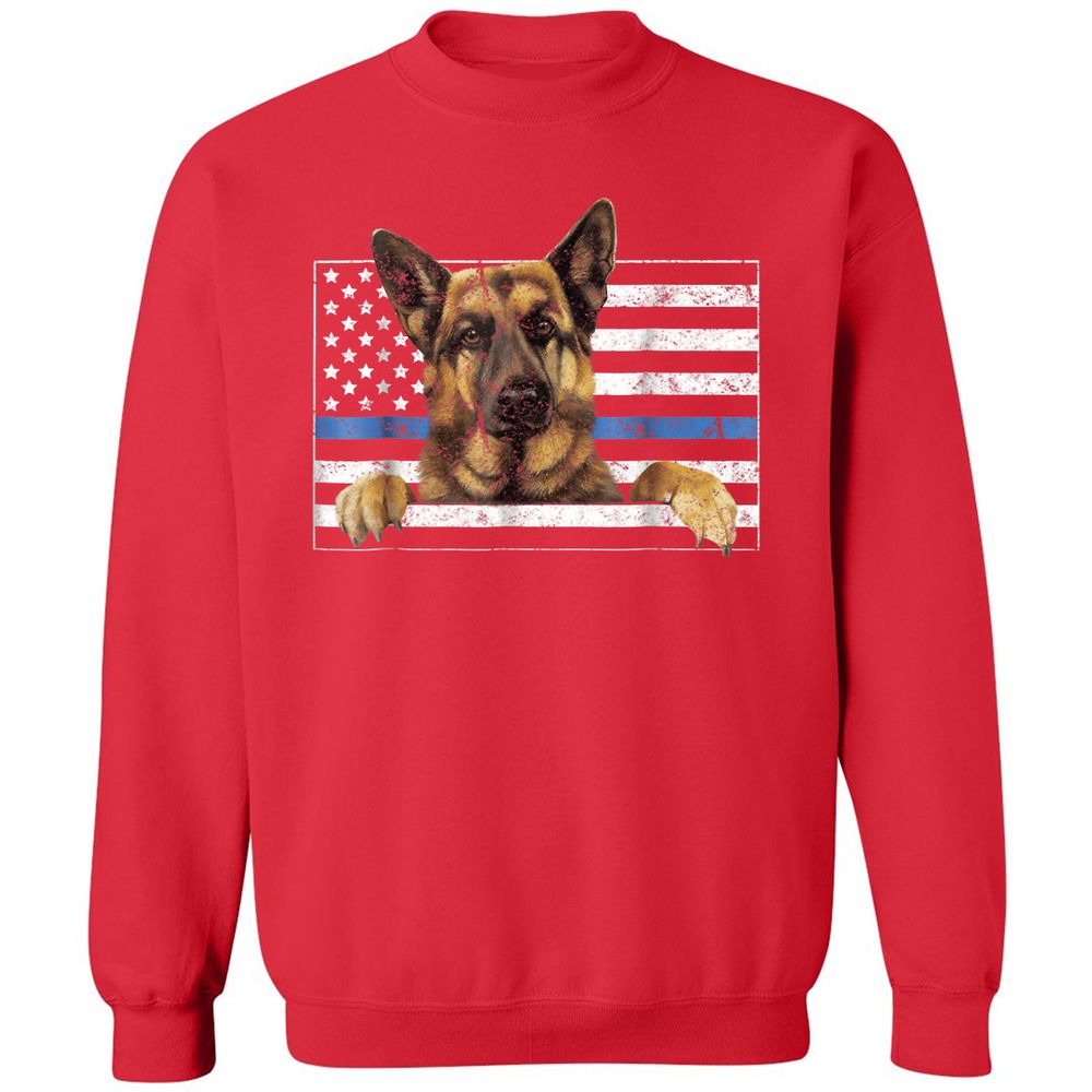Classic Unisex Sweatshirt - 58V56WAX - Red - 5