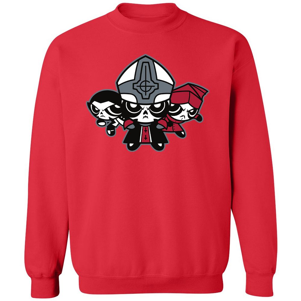 Classic Unisex Sweatshirt - 7W2YLGBE - Red - 5