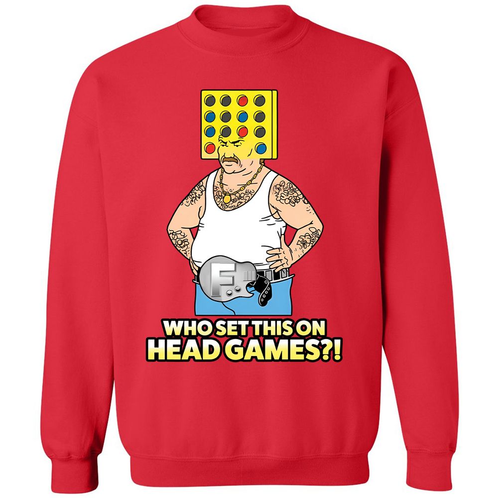 Classic Unisex Sweatshirt - 2YPMBMC7 - Red - 5