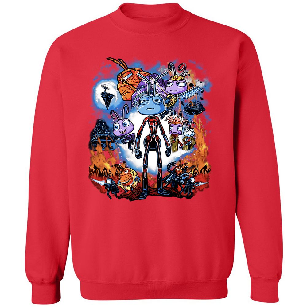 Classic Unisex Sweatshirt - 5FKHMS7S - Red - 5