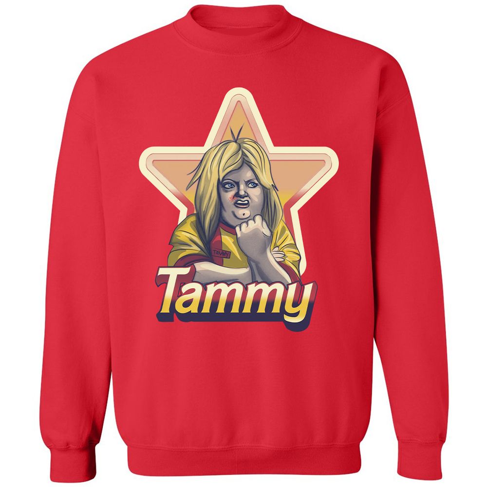 Classic Unisex Sweatshirt - KHS2CD2R - Red - 5