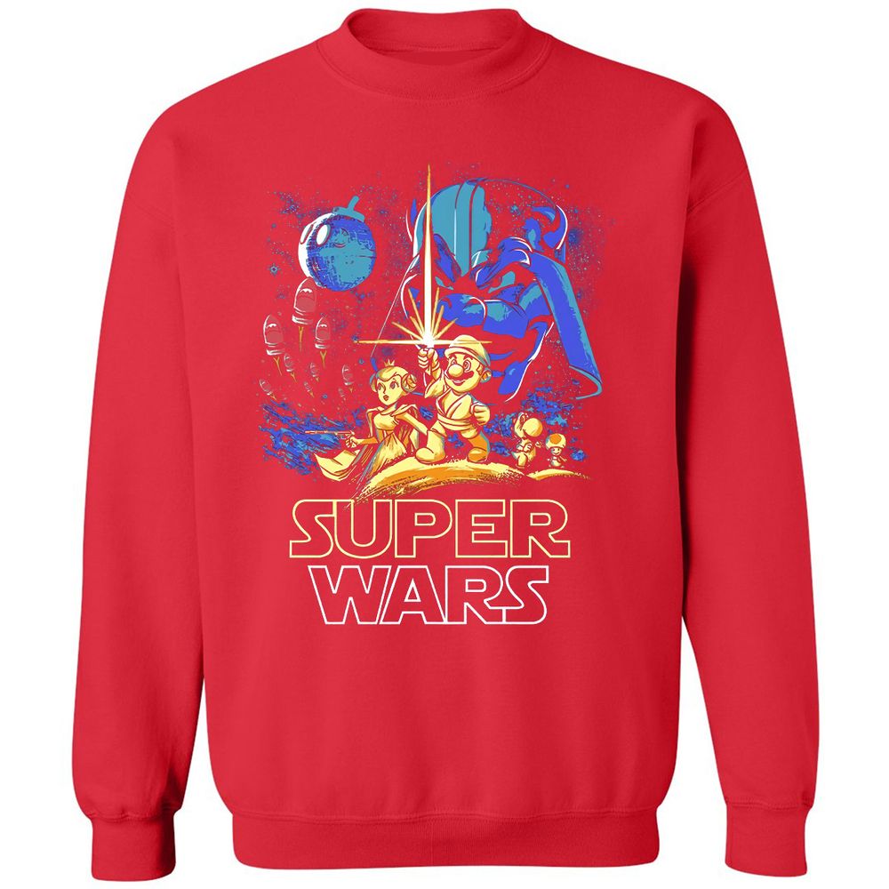 Classic Unisex Sweatshirt - SJ44J4KF - Red - 5